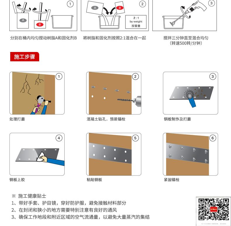 包钢黔东南粘钢加固施工过程